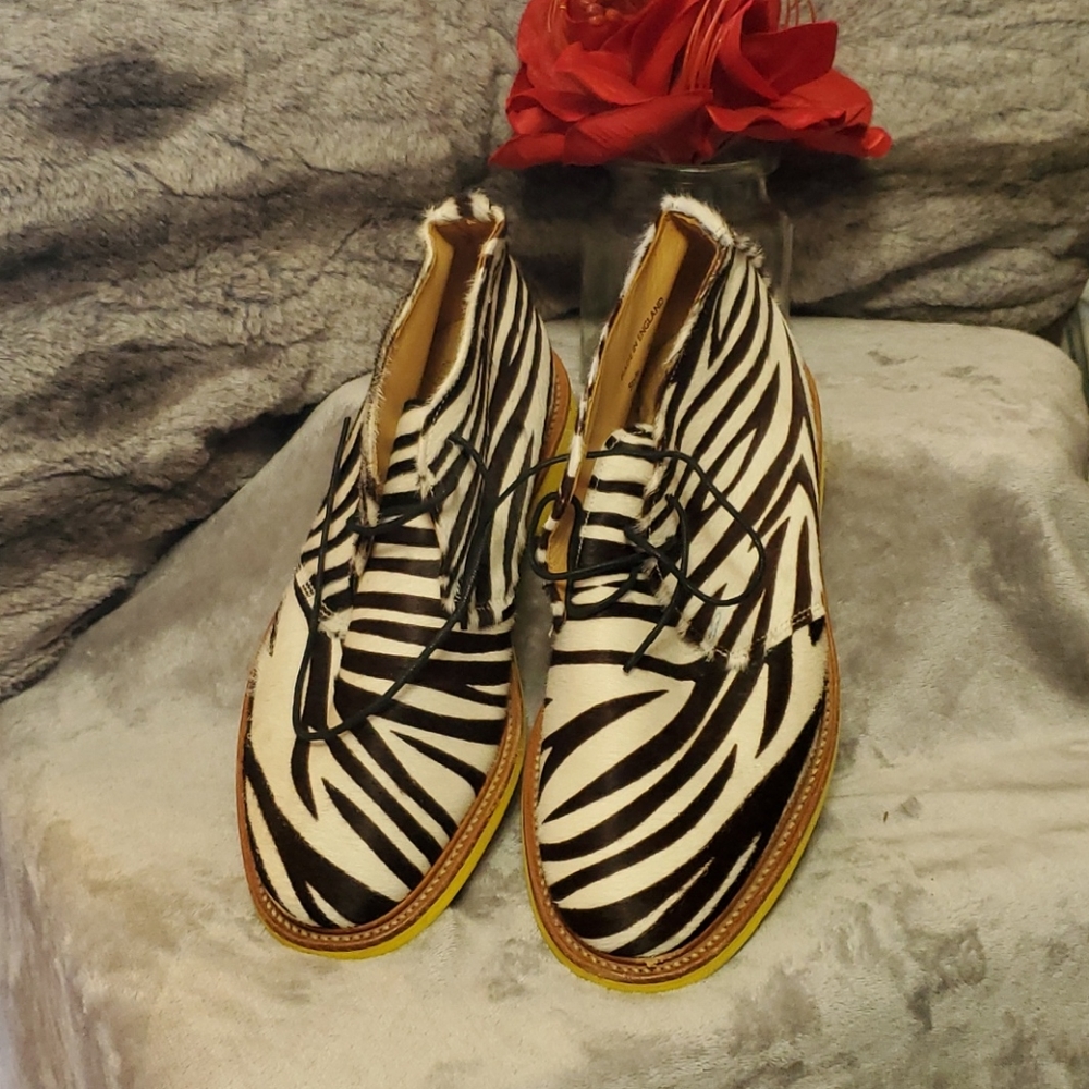 New Republic ,Mark Mcnairy zebra chukka boot